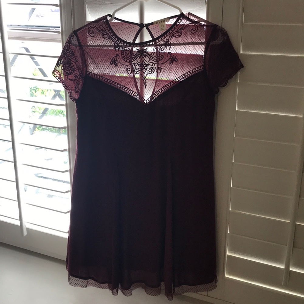 Maroon Formal Dress